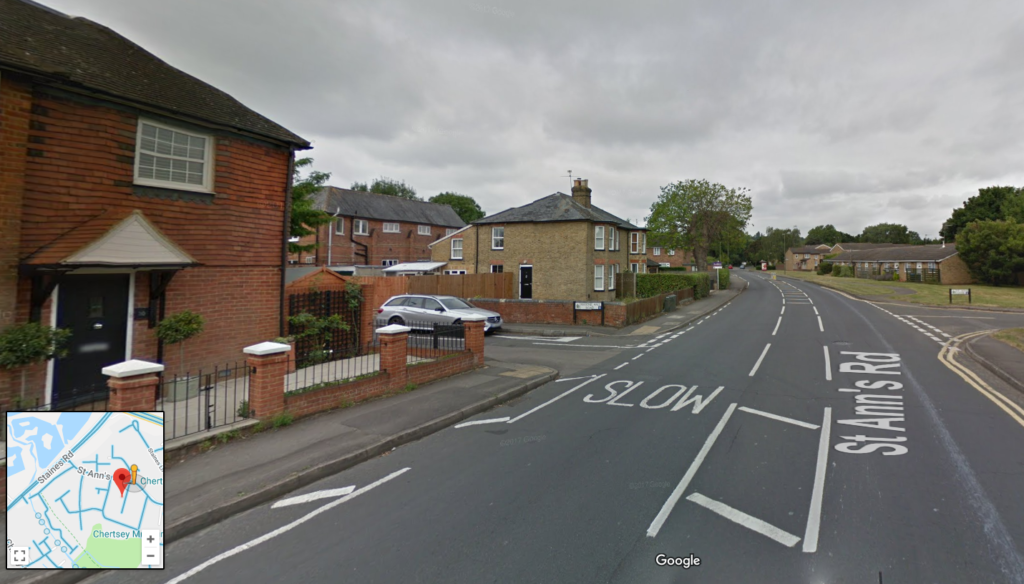 Masonic Hall Road Entrance