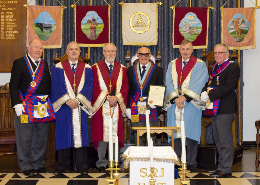 E.Comp Eric Trodd with Principals